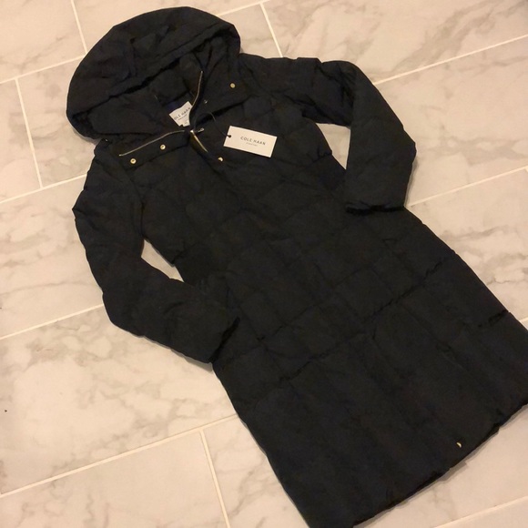 Cole Haan Jackets & Blazers - ❗️SALE ❗️{Cole Haan} NWT Hooded Quilted Down Coat